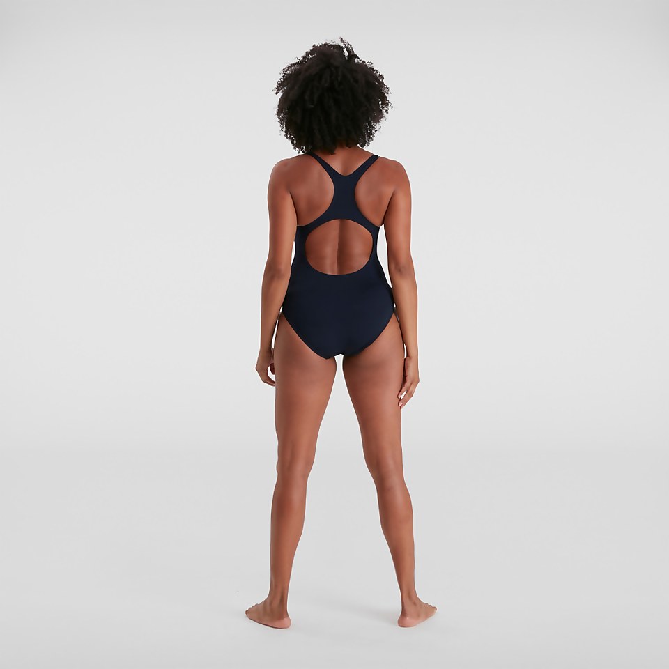 Maillot de bain Femme Placement Medalist bleu marine/rose