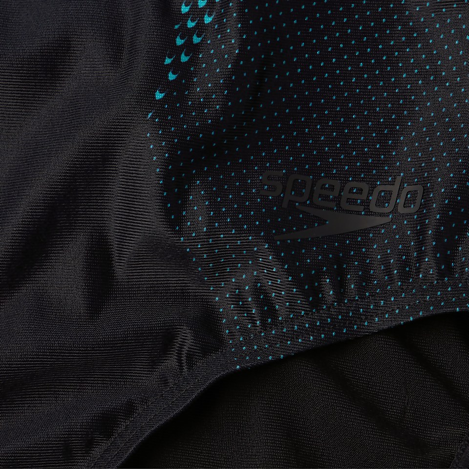 Damen Placement Medalist Badeanzug Schwarz/Blau
