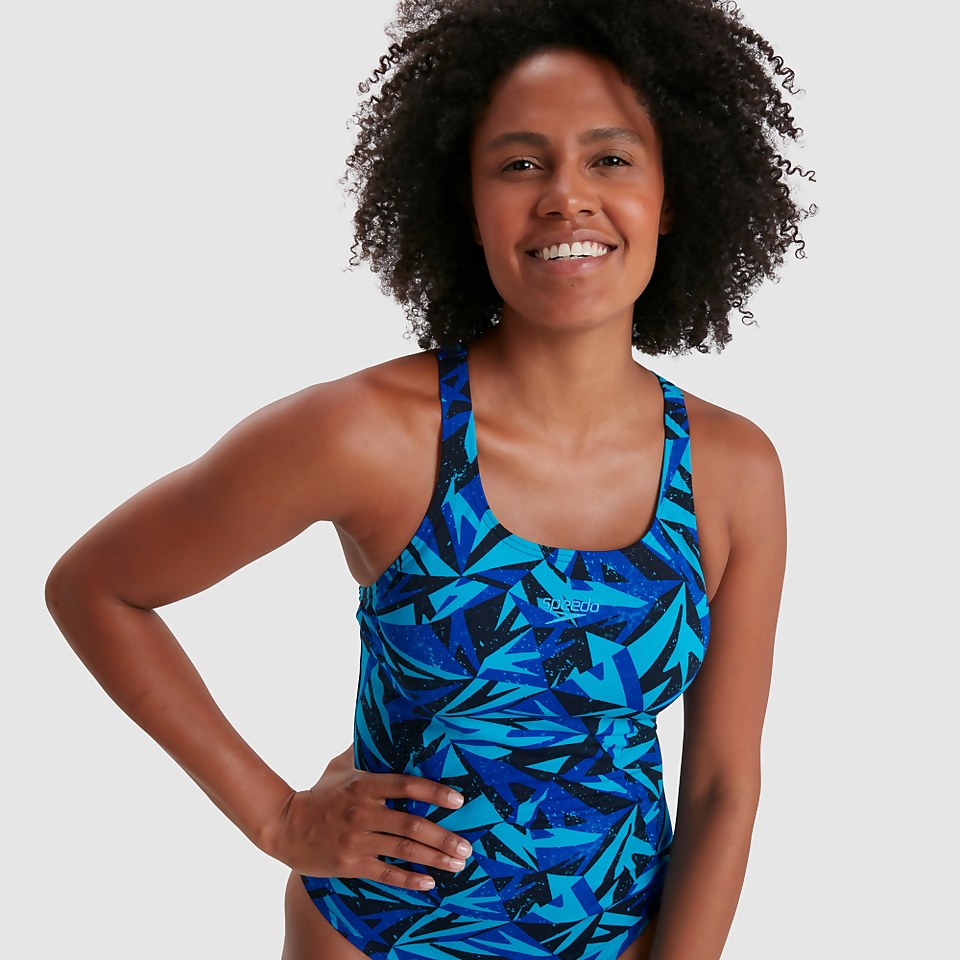 Maillot de bain Femme Hyperboom Medalist bleu marine/bleu