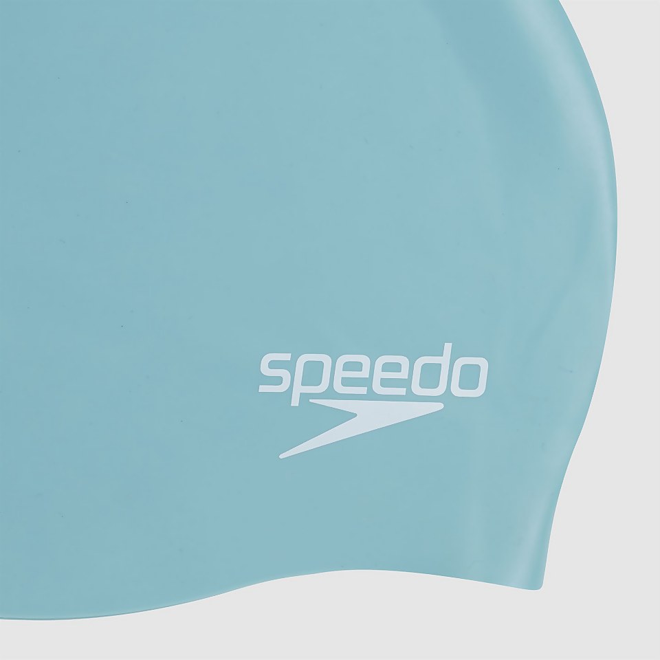 Adult Moulded Silicone Cap Blue