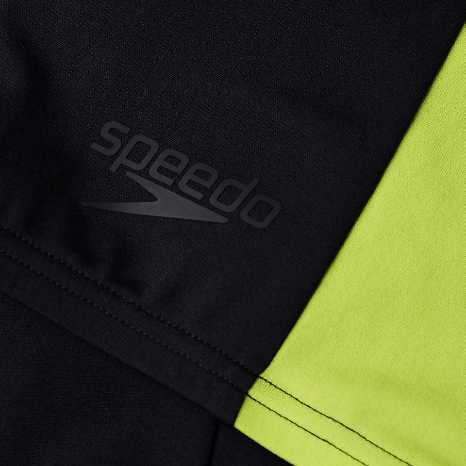 Herren Eco Endurance+ Splice Schwimmhose Schwarz/Grün