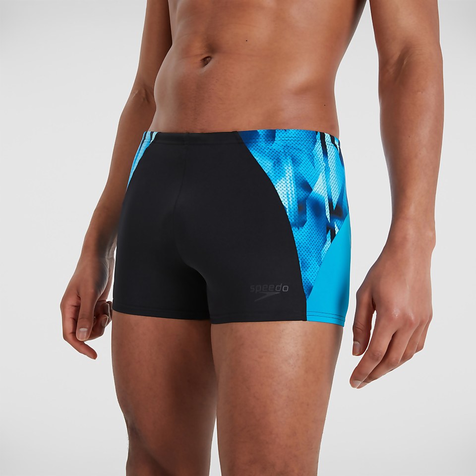Men's Endurance+ Splice Aquashort Black/Blue