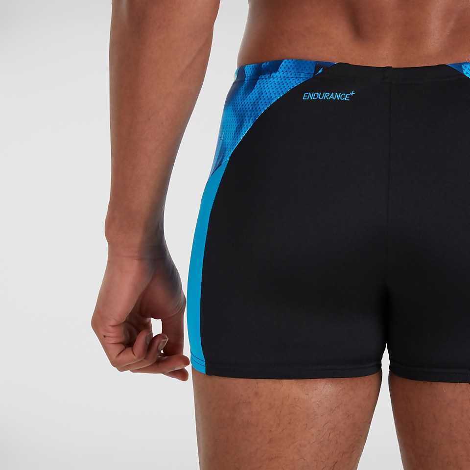 Men's Endurance+ Splice Aquashort Black/Blue