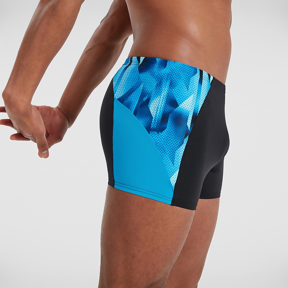Men's Endurance+ Splice Aquashort Black/Blue