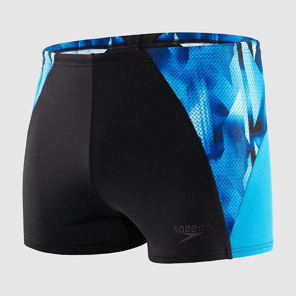Men's Endurance+ Splice Aquashort Black/Blue
