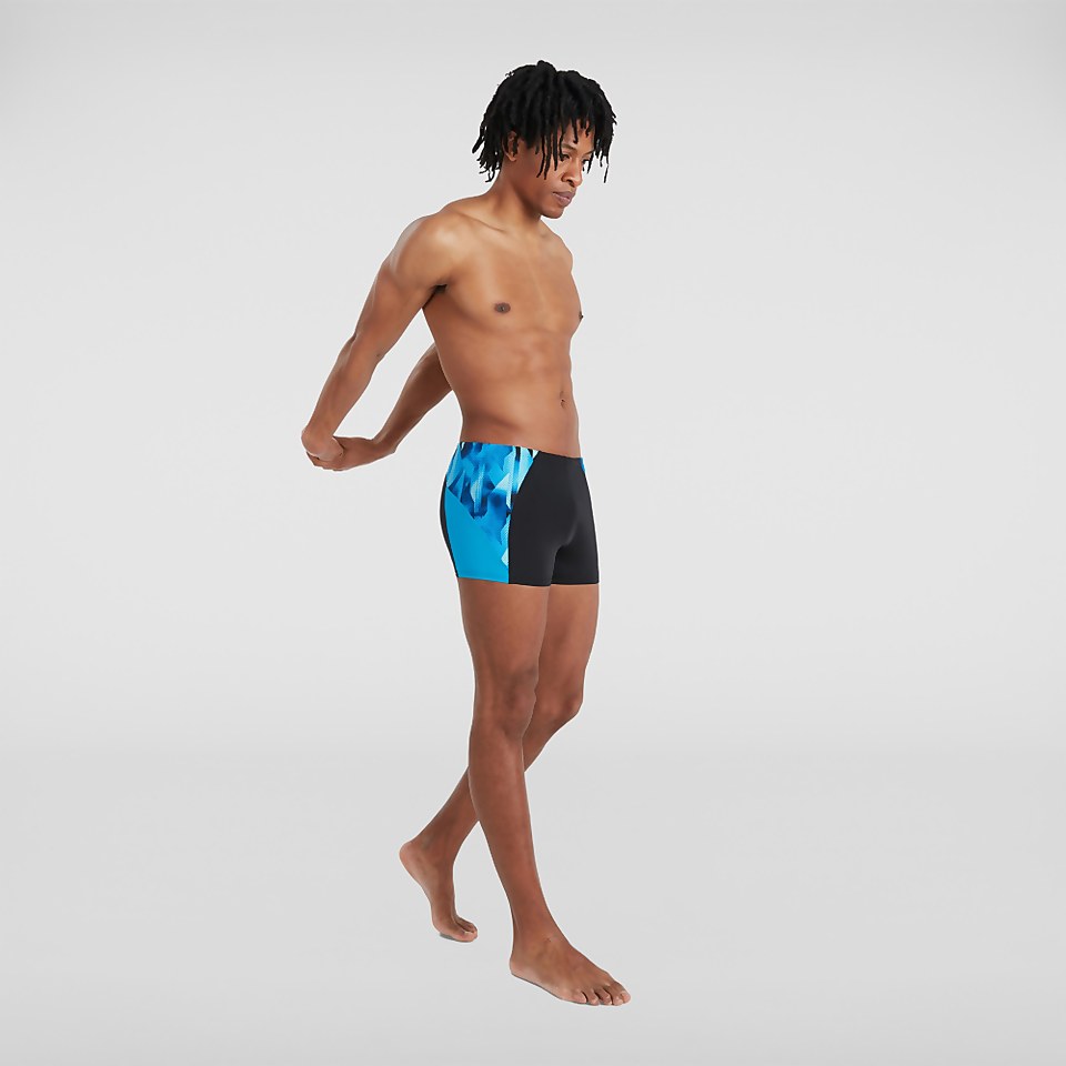 Men's Endurance+ Splice Aquashort Black/Blue