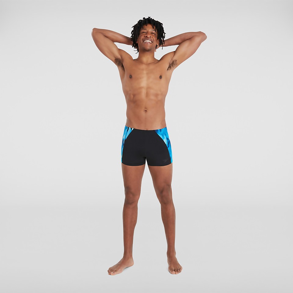 Men's Endurance+ Splice Aquashort Black/Blue