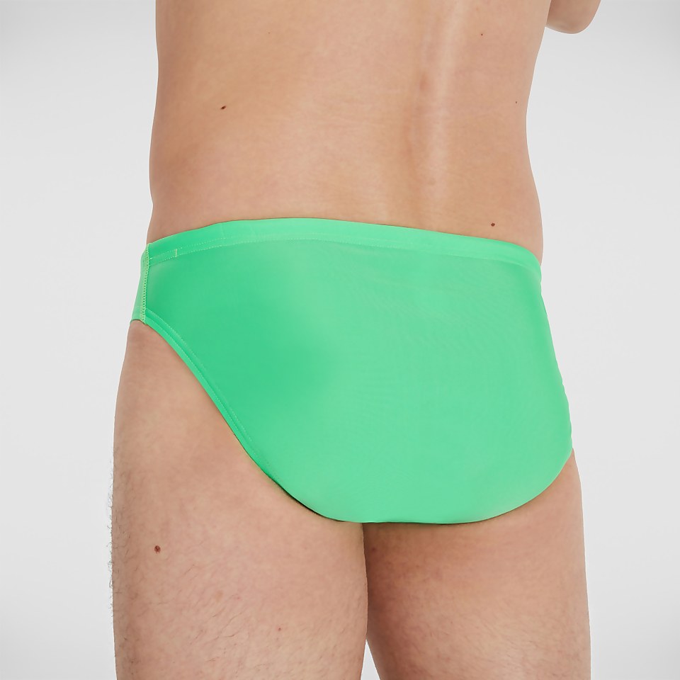 Herren Eco 5 cm Badehose Grün/Schwarz