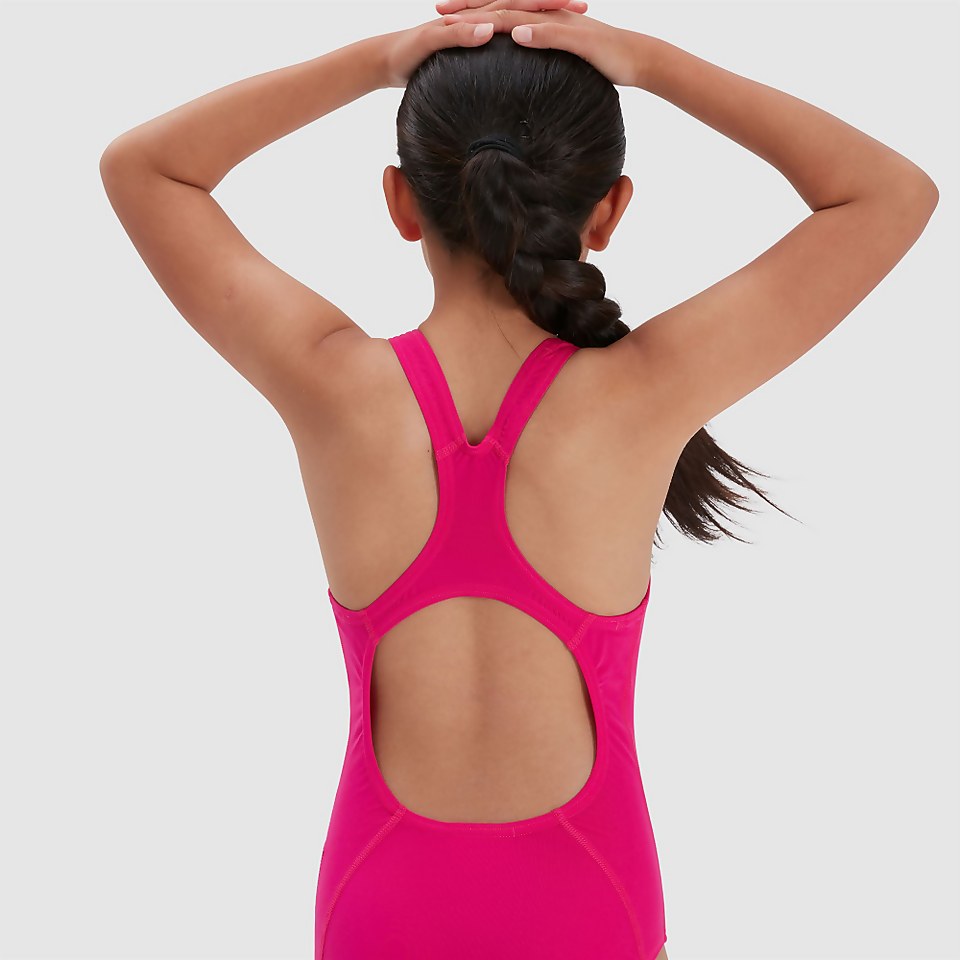 Maillot de bain Fille Eco Endurance+ Medalist rose