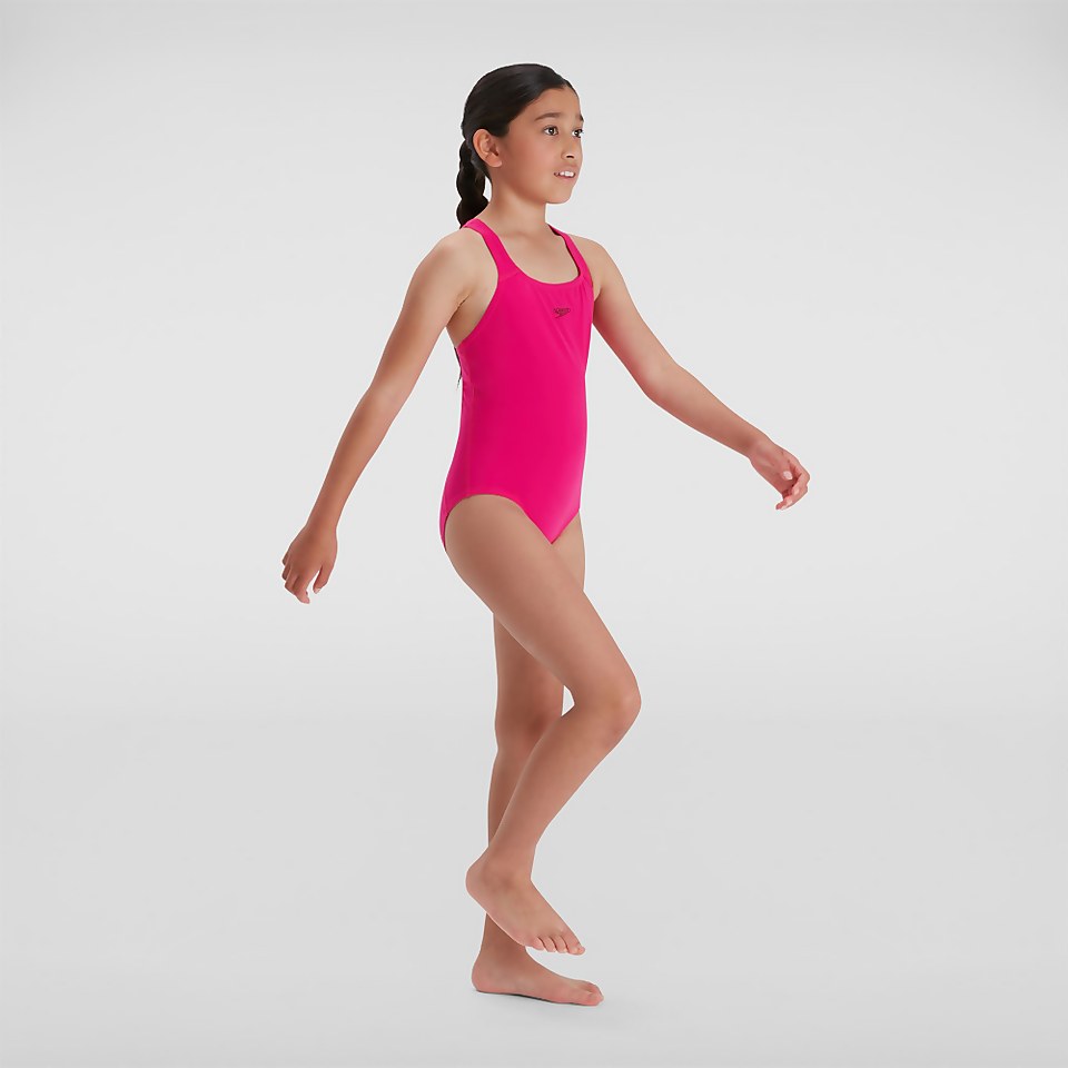 Maillot de bain Fille Eco Endurance+ Medalist rose