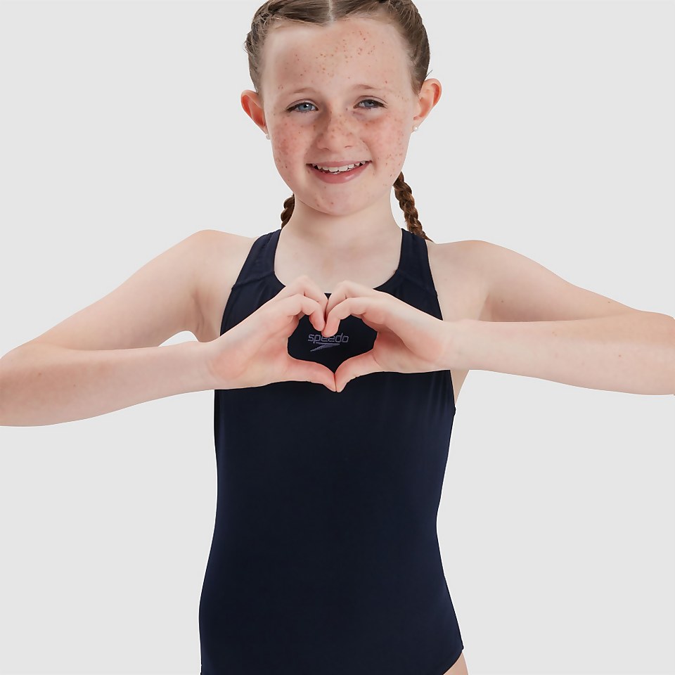Girls' Endurance+ Medalist Swimsuit Navy