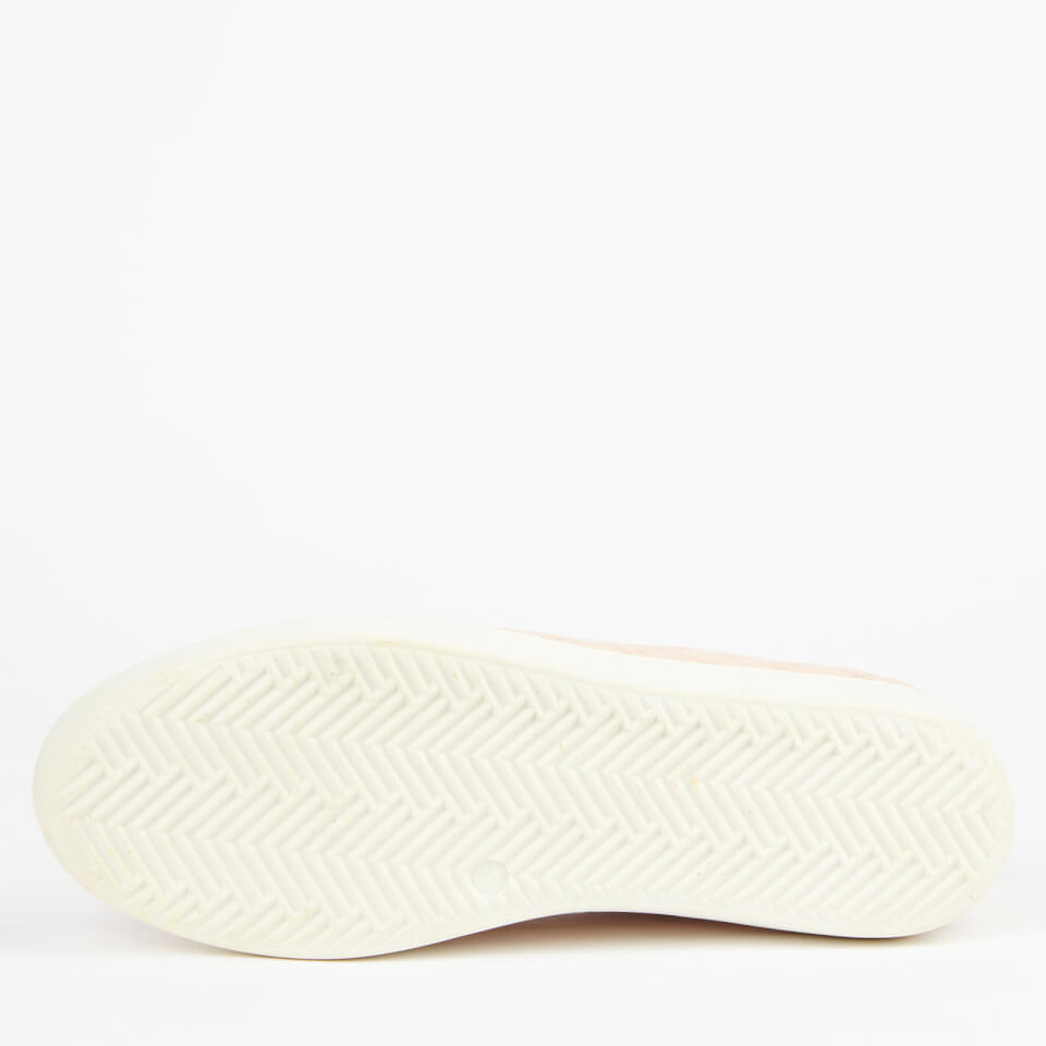 Barbour Women's Bridget Leather Low Top Trainers - Pink