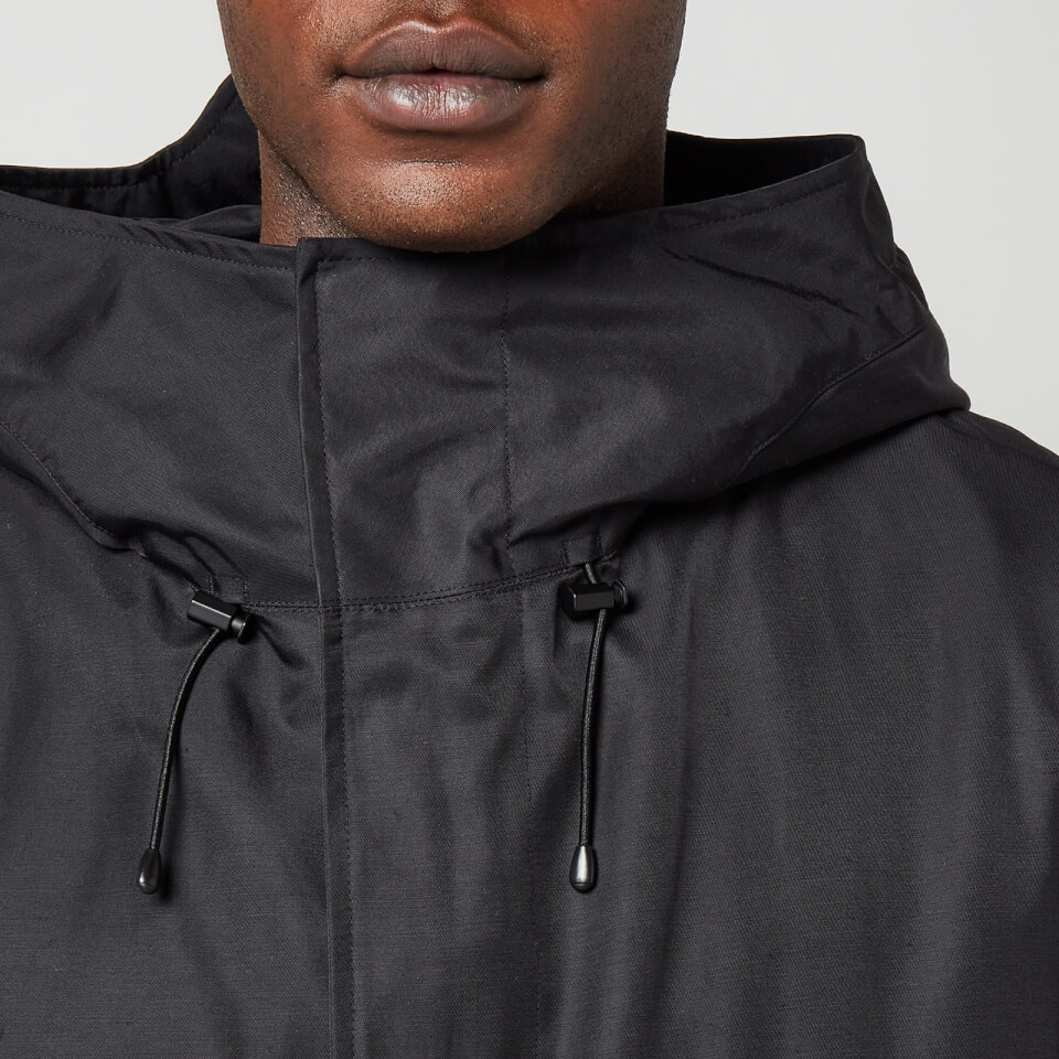 Y-3 Men's Hooded Coat - Black - S | Coggles