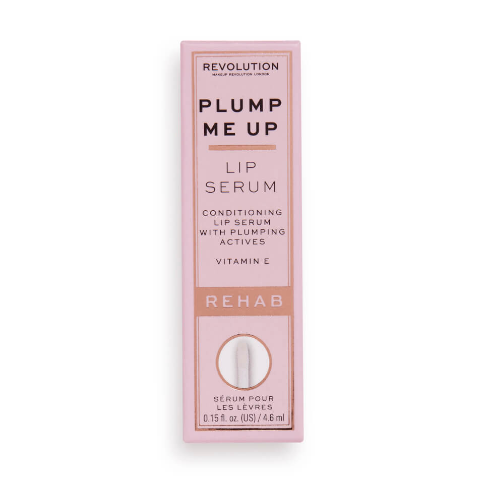 Makeup Revolution Rehab Plump Me Up Lip Serum - Orange Glaze