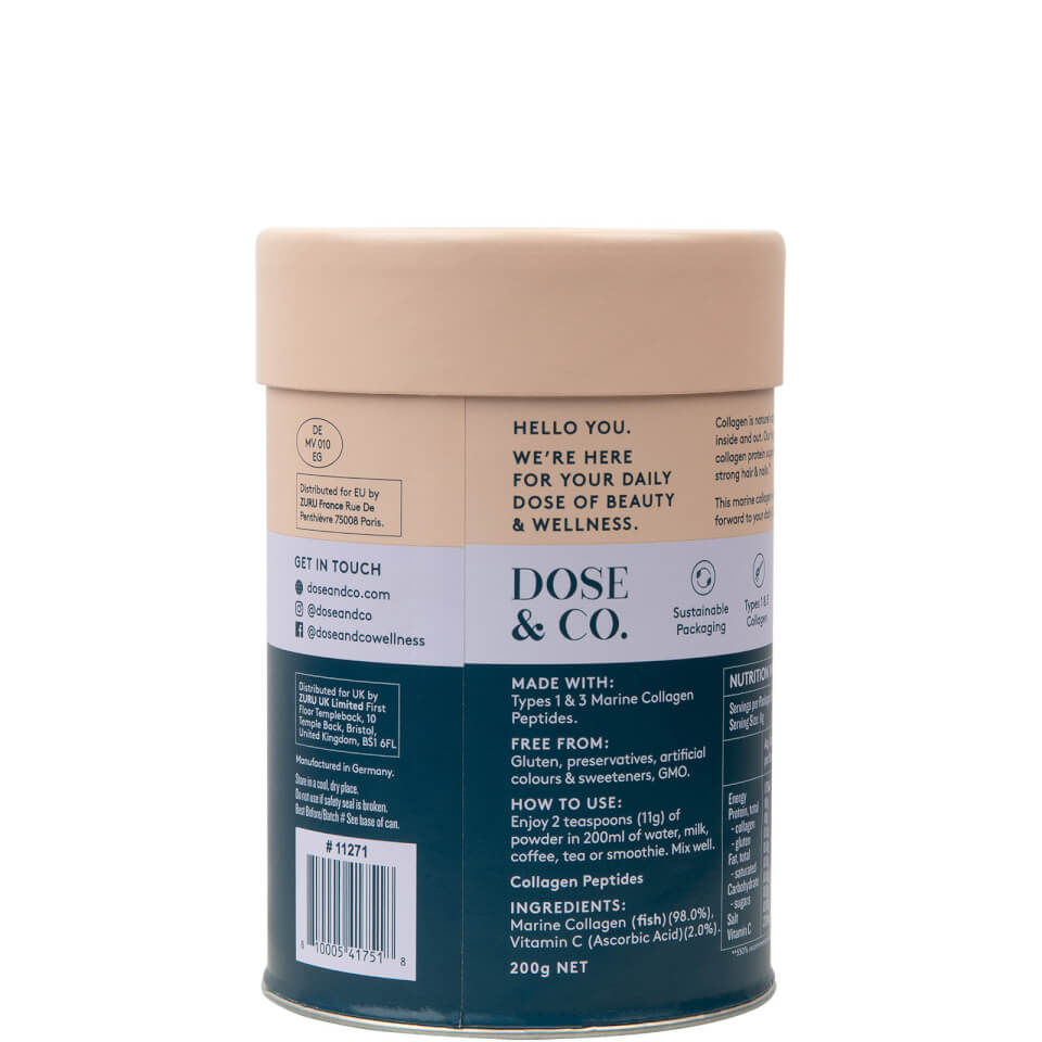 Dose & Co Collagen Pure Marine - Unflavoured 200g