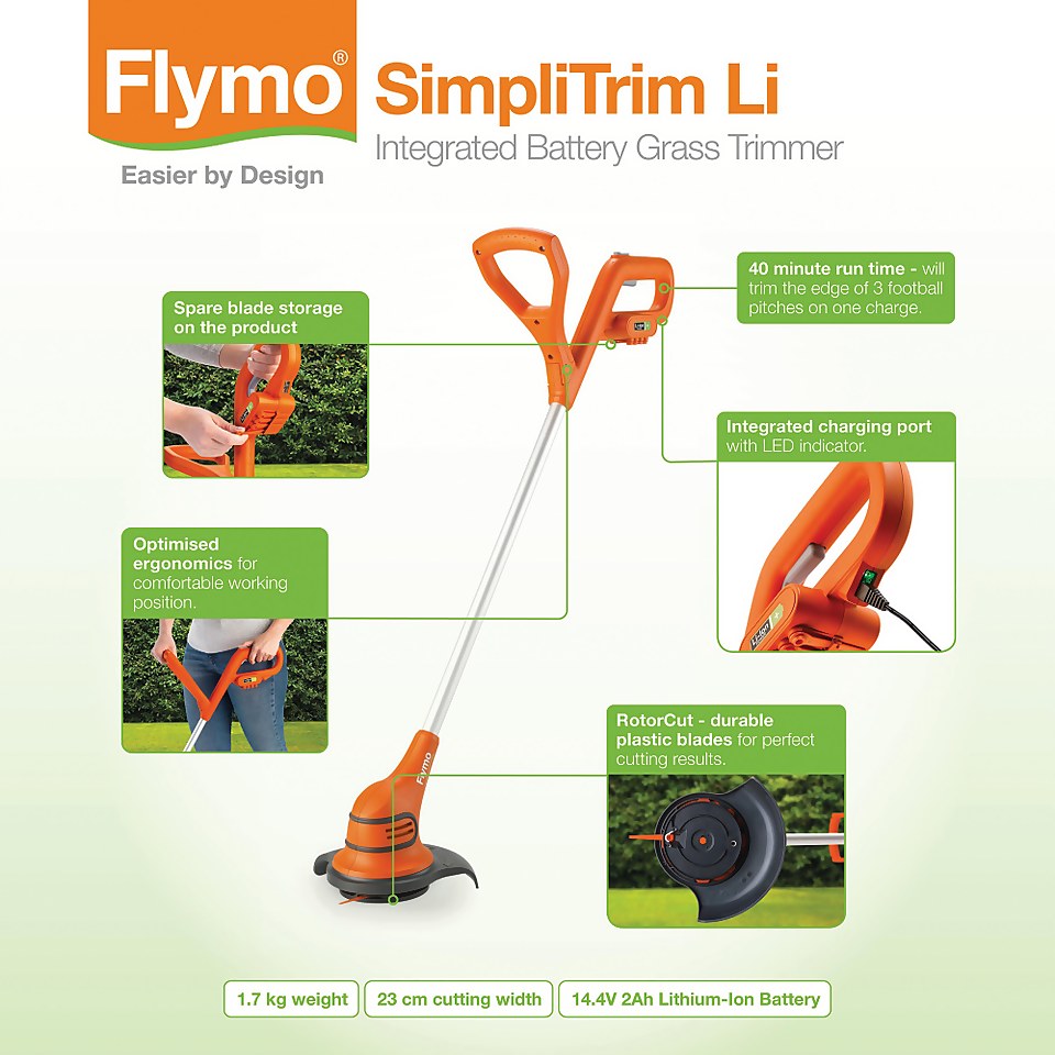 Flymo SimpliTrim Cordless Trimmer