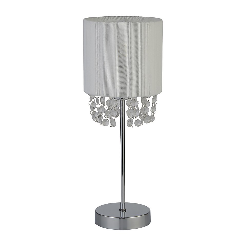 Bellano Table Lamp - White