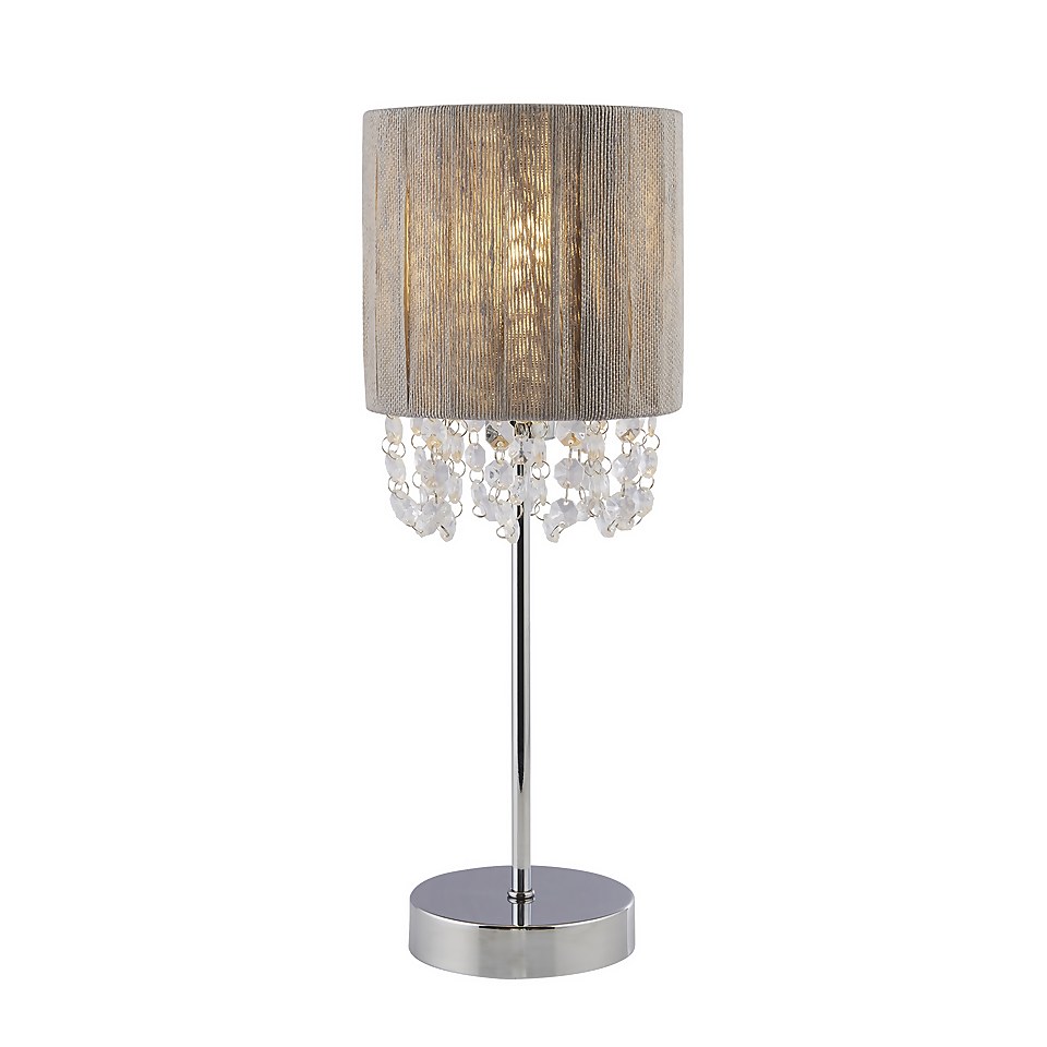 Bellano Table Lamp - Grey