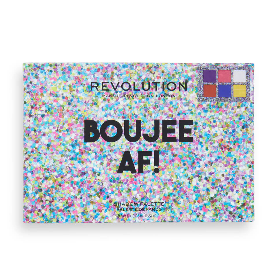 Makeup Revolution Power Shadow Palette - Boujee AF
