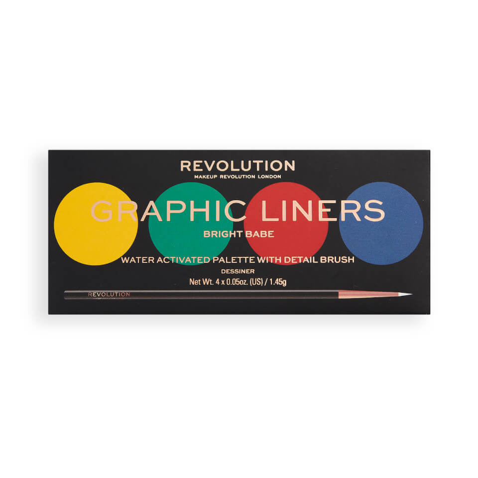 Makeup Revolution Graphic Liner Palettes - Bright Babe
