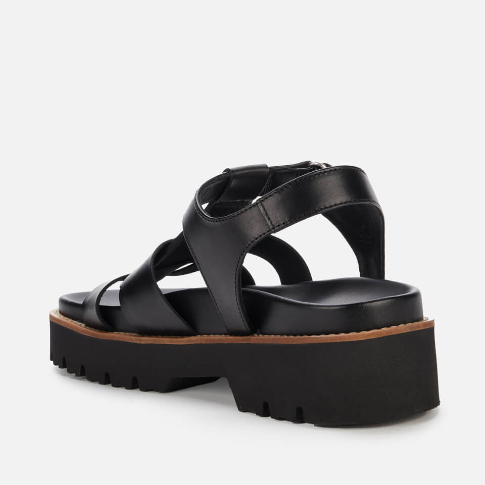 Whistles Women's Khari Caged Sandals Black Worldwide Delivery Allsole
