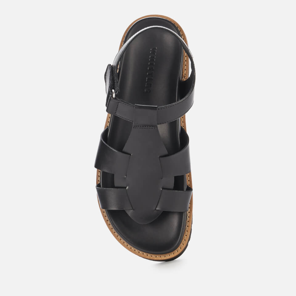 Whistles Women's Khari Caged Sandals Black Worldwide Delivery Allsole