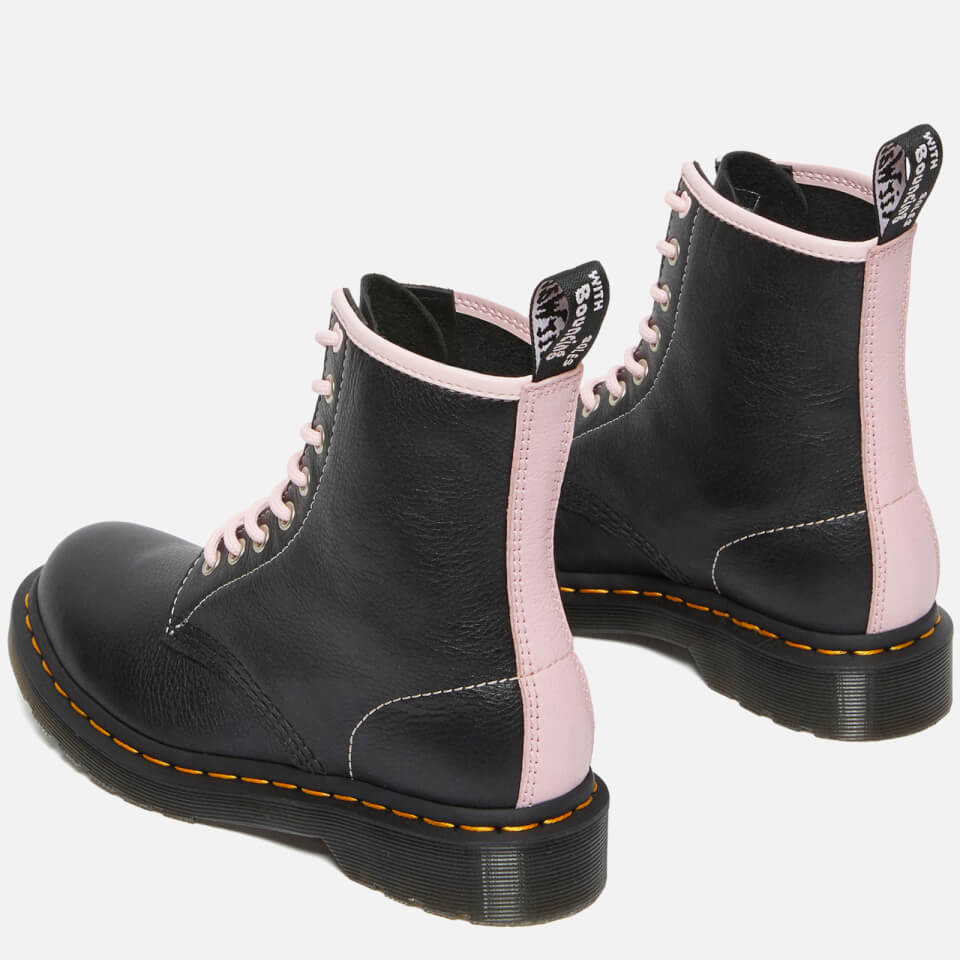 Dr martens cheap black pink