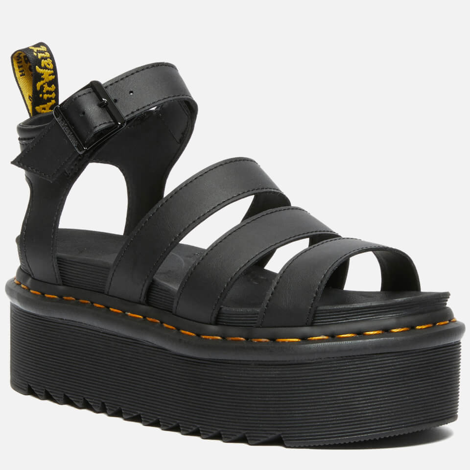 Dr. Martens Women's Blaire Quad Sandals - Black | Worldwide Delivery ...