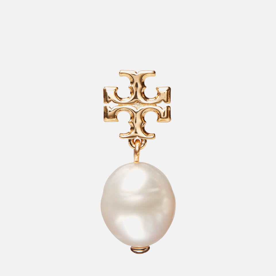 Tory Burch Women's Kira Pearl Drop Earring - Tory Gold/Ivory