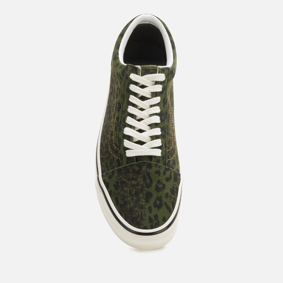 Vans s Anaheim Old Skool 36 DX Trainers Leopard Camo Grape Leaf Coggles