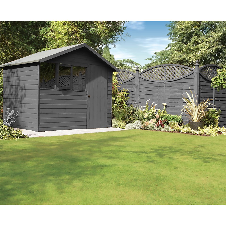 Ronseal One Coat Fence Life Charcoal Grey - 5L