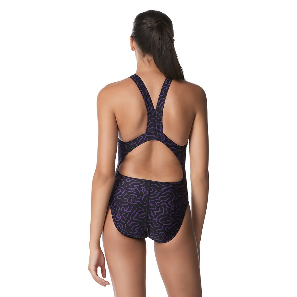 Women's Race Maze Super Pro Back One Piece Purple