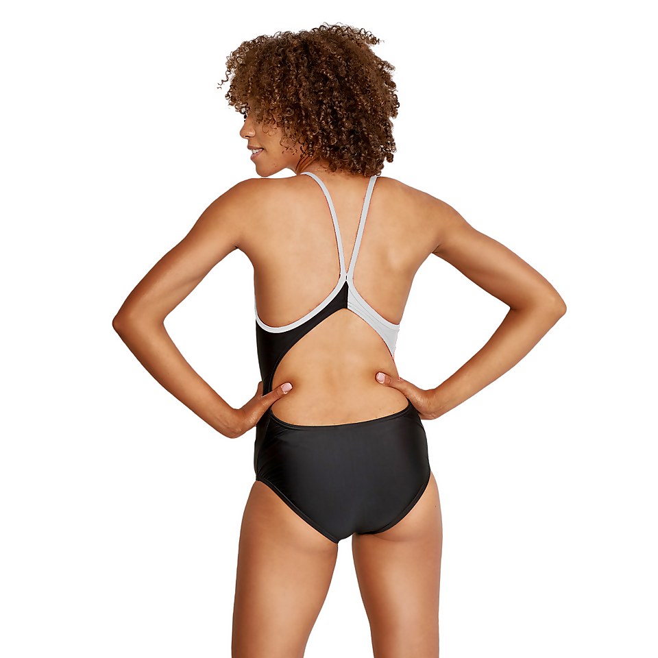 Women's Colorblock Flyer One Piece White