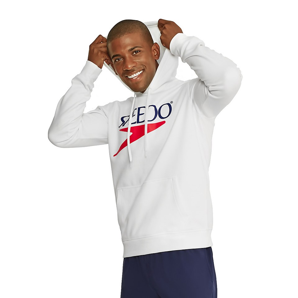 Unisex Vintage Advantage Fleece Hoodie White