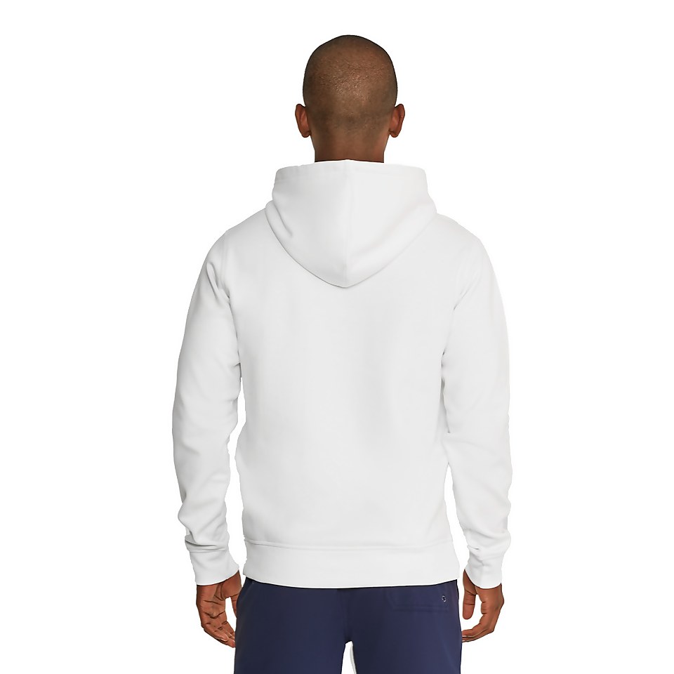 Unisex Vintage Advantage Fleece Hoodie White