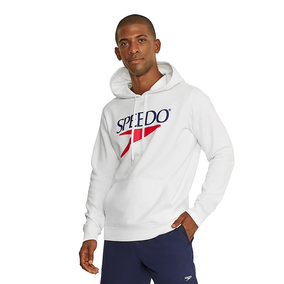 Unisex Vintage Advantage Fleece Hoodie White