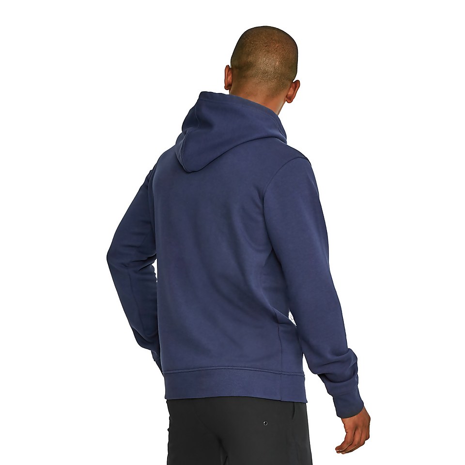 Unisex Vintage Advantage Fleece Hoodie Navy