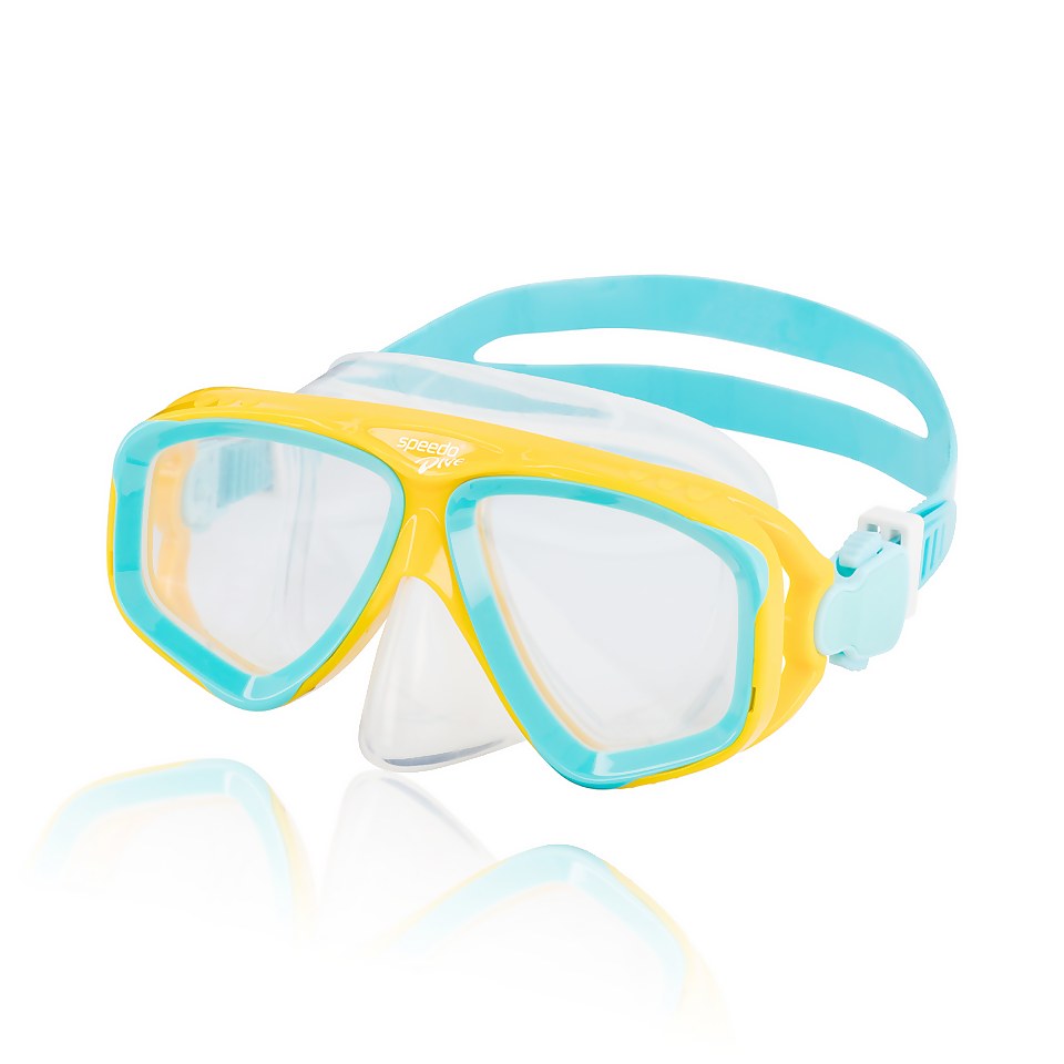 Junior Adventure Dive Mask Blue/Yellow