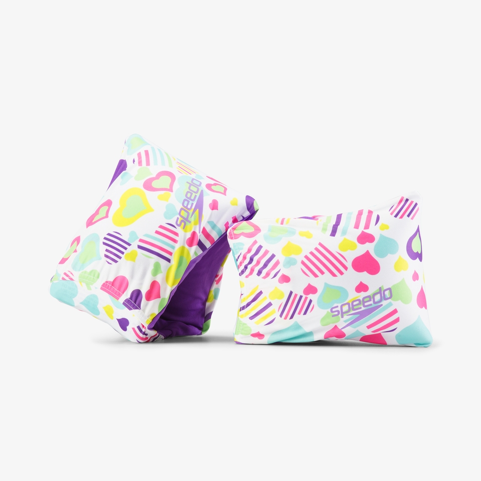 Junior Fabric Arm Band  White