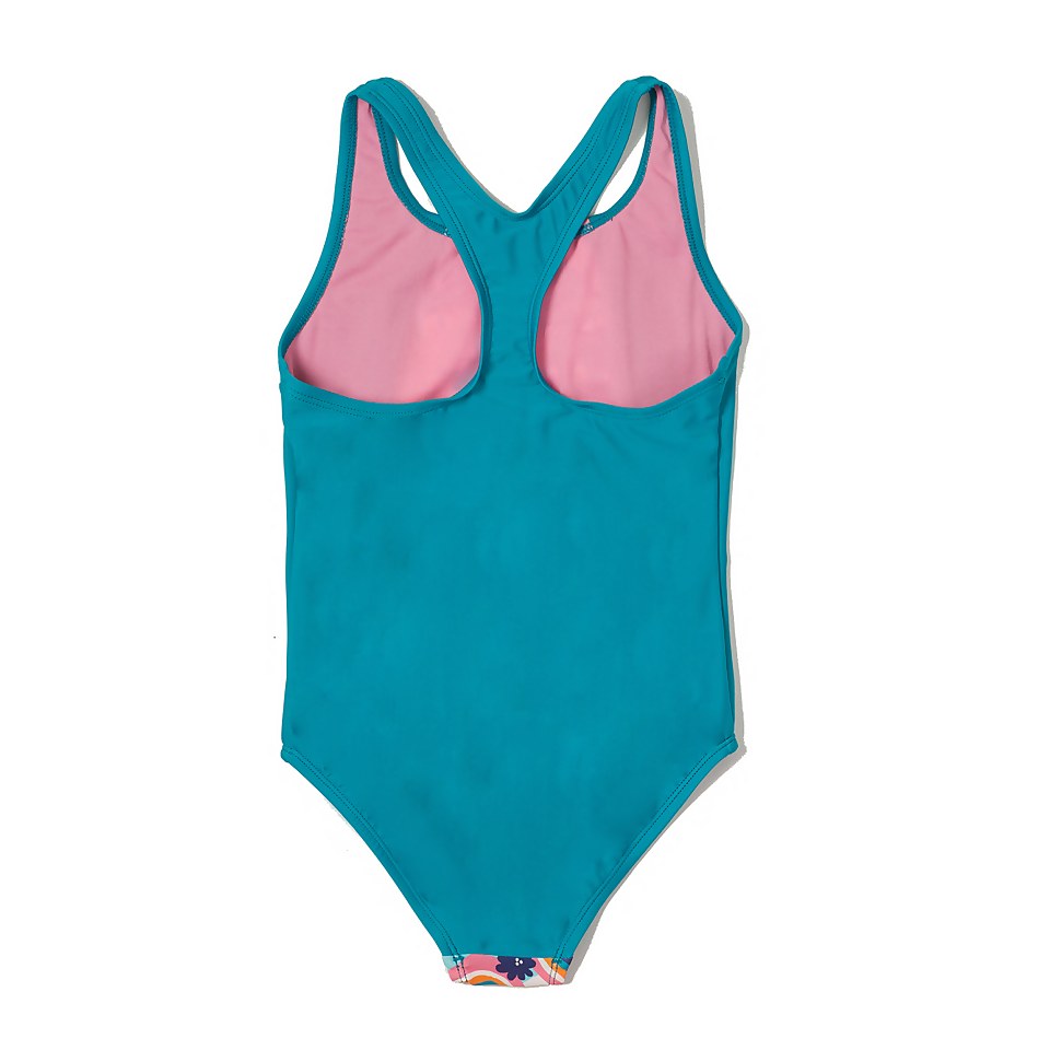 Ruffled Detail Racerback One Piece