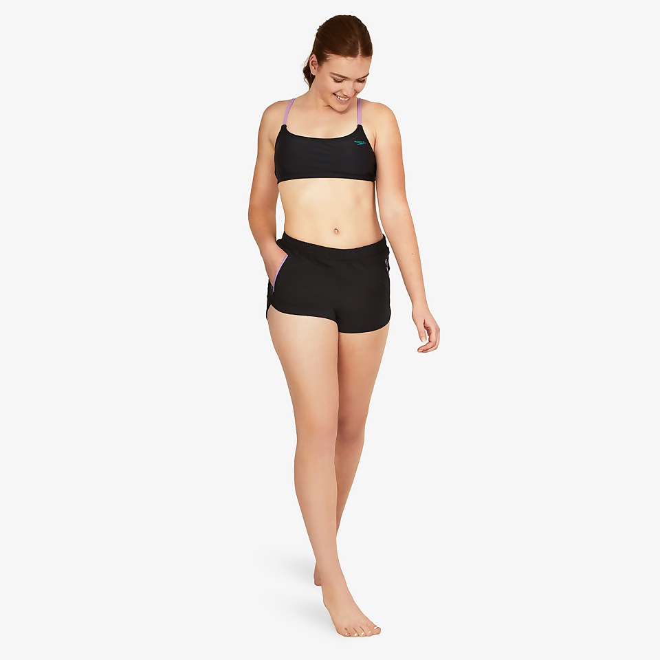 Colorblock Woven Short