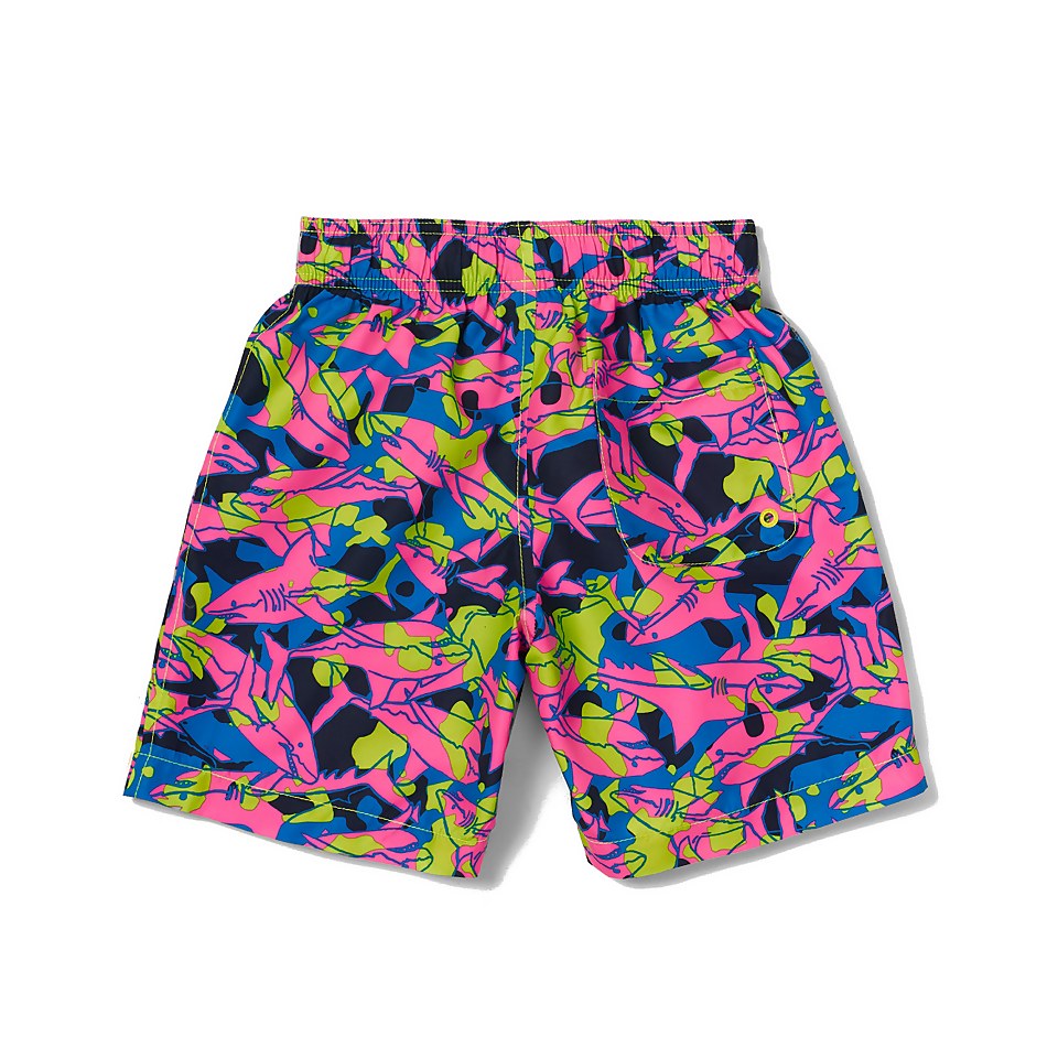 Boy's Printed Redondo Volley 15" Purple