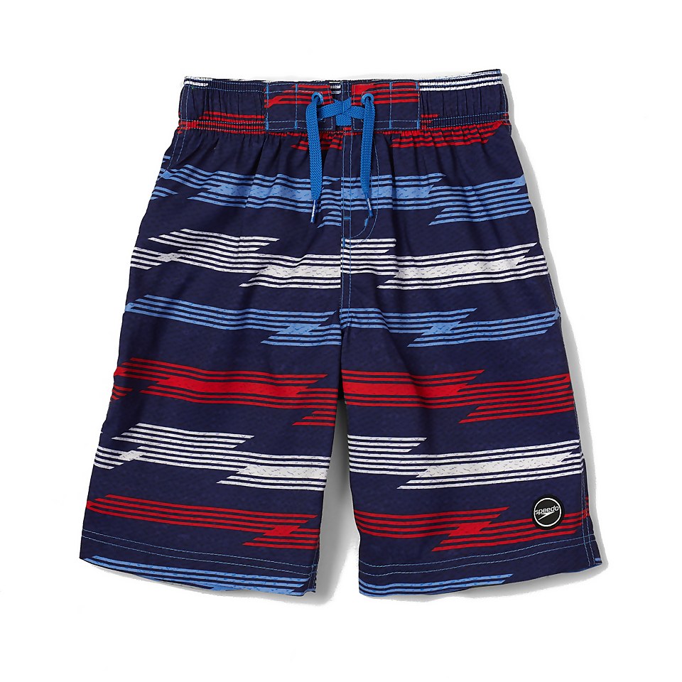 Boy's Sea Ridge Boardshort 17" Red