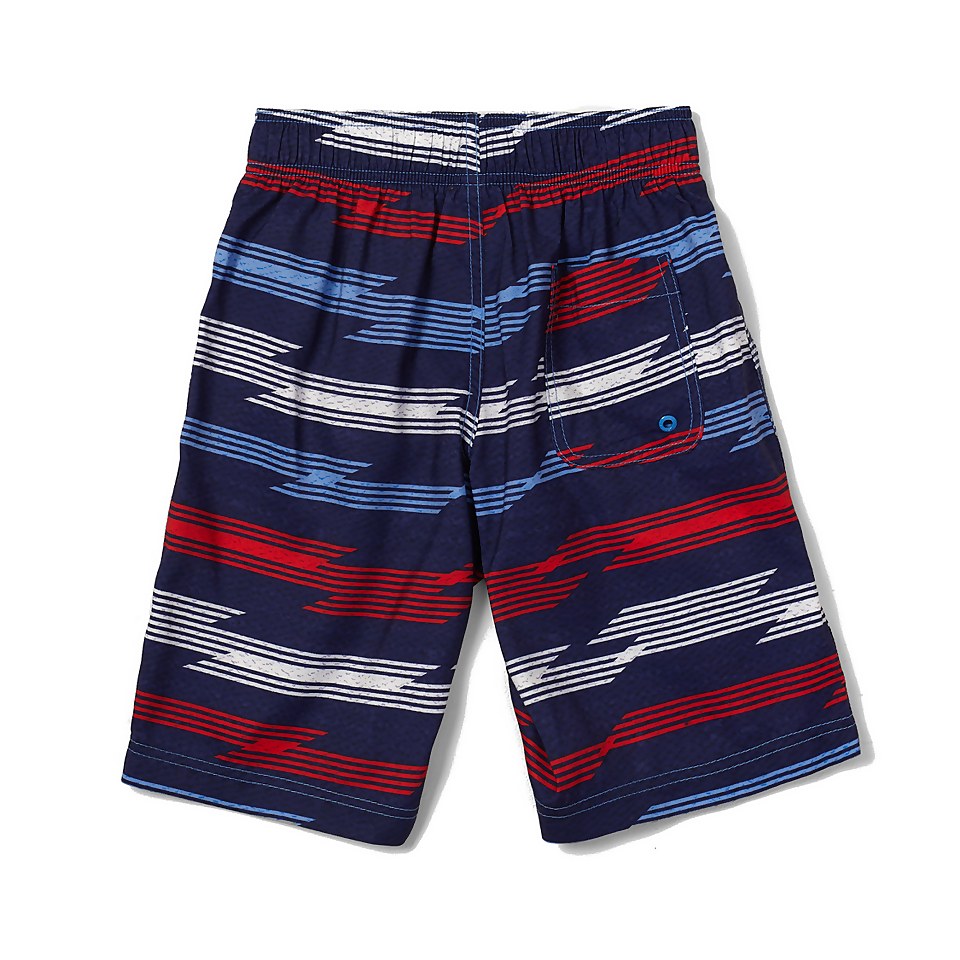 Boy's Sea Ridge Boardshort 17" Red