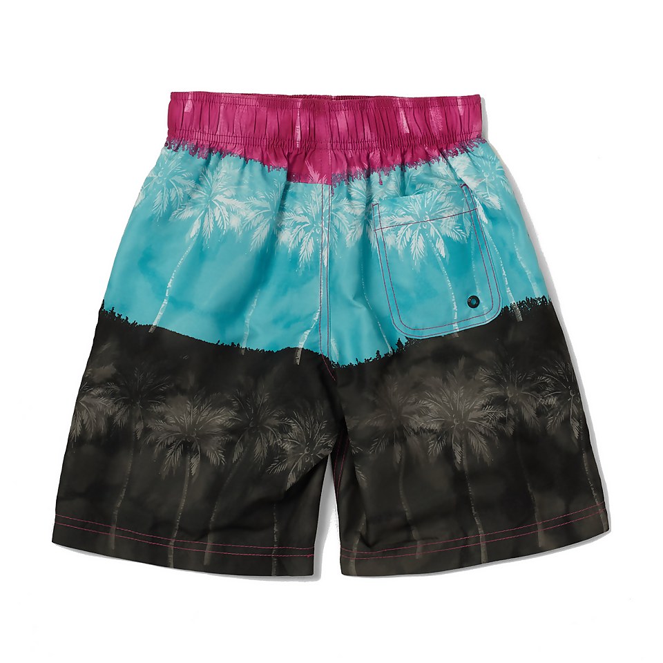 Boy's Billion Beach Boardshort 17" Black