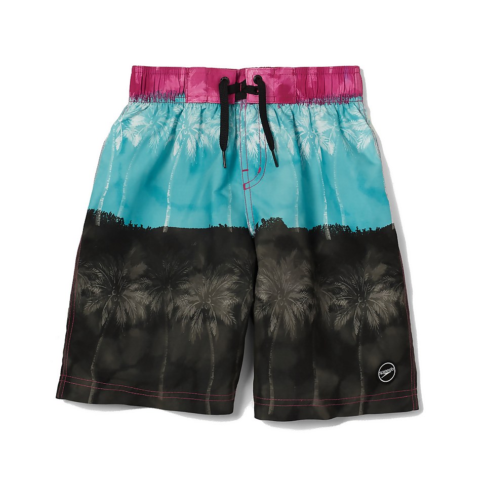 Boy's Billion Beach Boardshort 17" Black