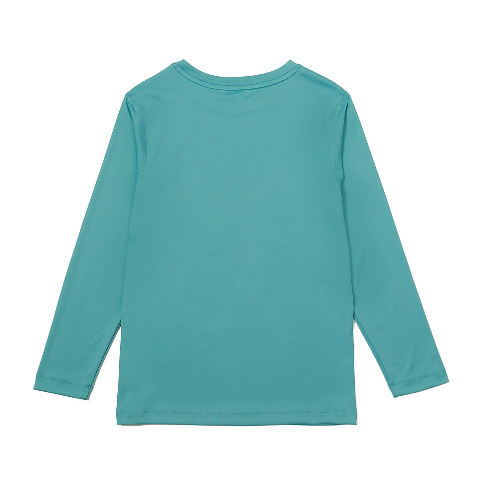 Long Sleeve Graphic Swim Shirt