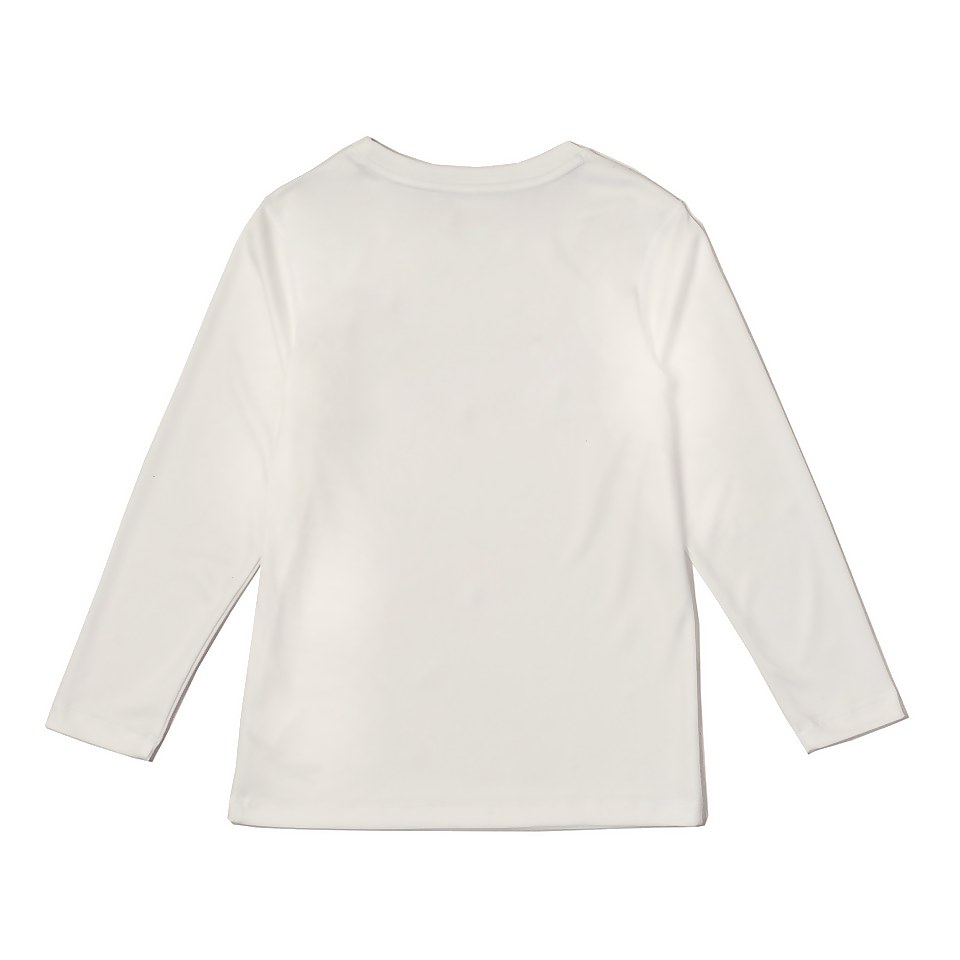 Long Sleeve Graphic Swim Shirt