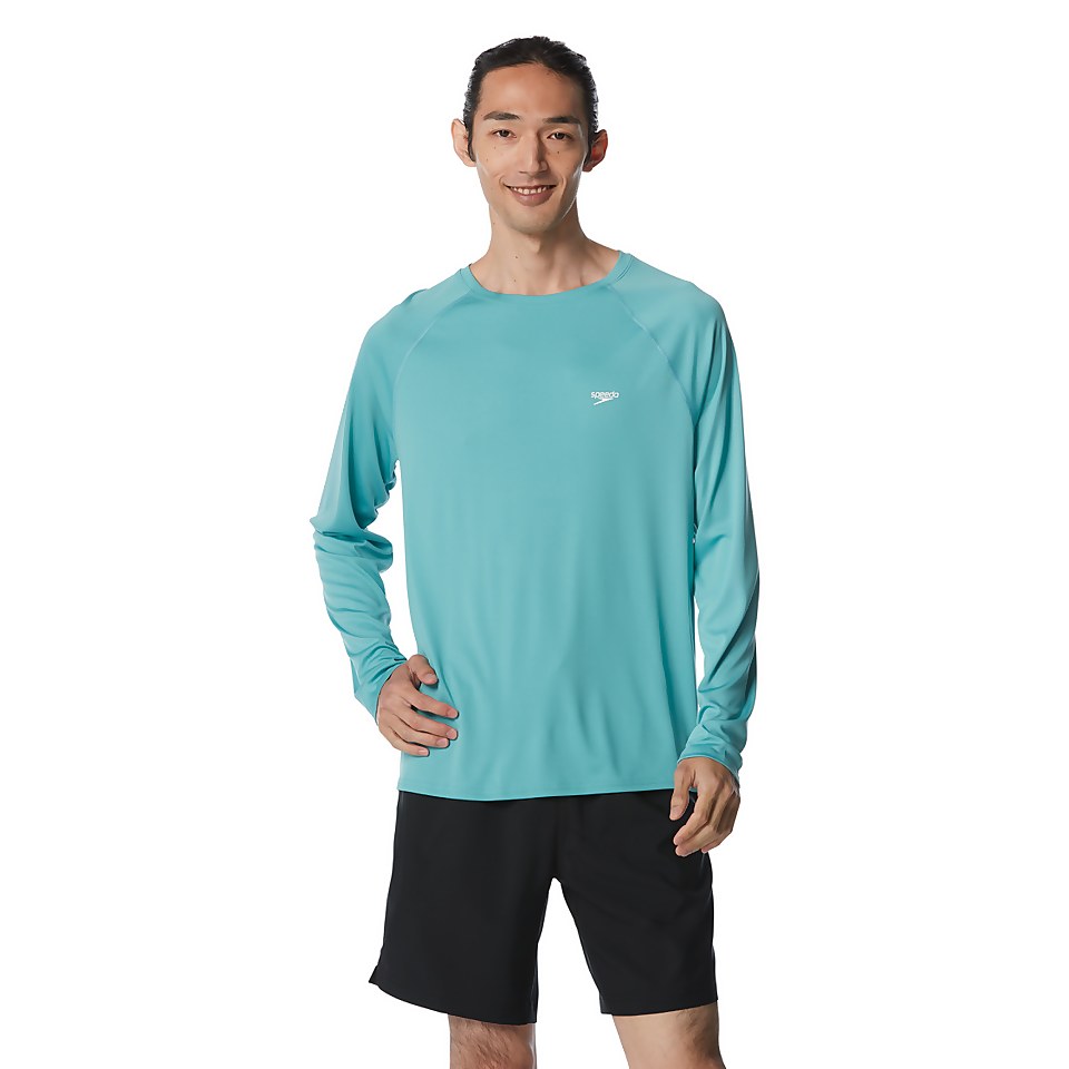 Easy Solid Long Sleeve Swim Rashguard