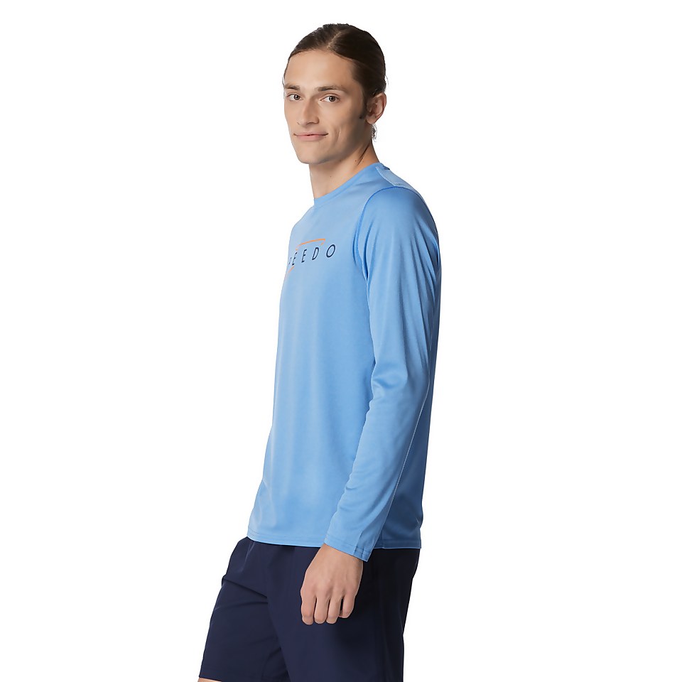 Speedo Graphic Long Sleeve Swim Rashguard